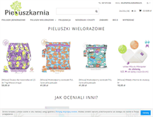 Tablet Screenshot of pieluszkarnia.pl